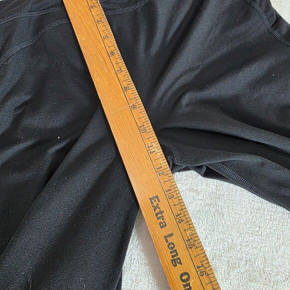 Danskin Now L (12/14)  Black Semi Fitted Straight Leg Athletic Leggings Lot of 4 - Picture 8 of 9